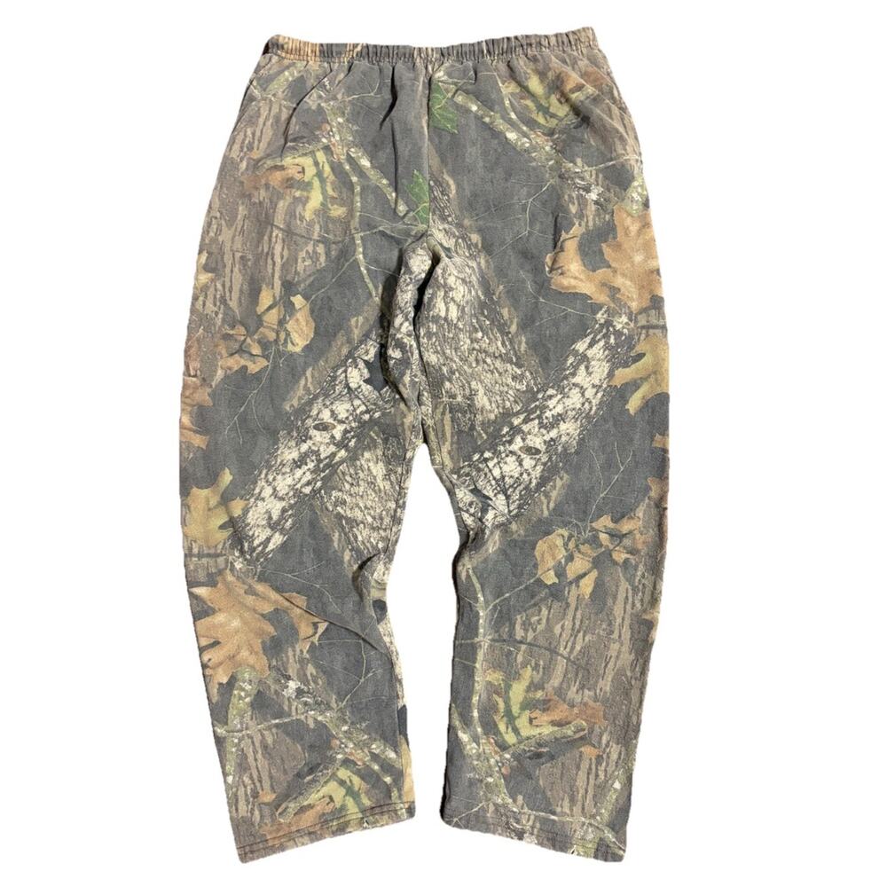 Jerzees Vintage Outdoors Camo Sweatpants Size XL, Mossy Oak Camo Pattern